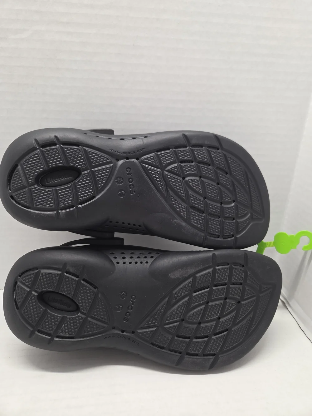 Crocs Classic Literide 360 Black Clogs Men 7 Women 9